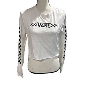 VANS long sleeve crop top